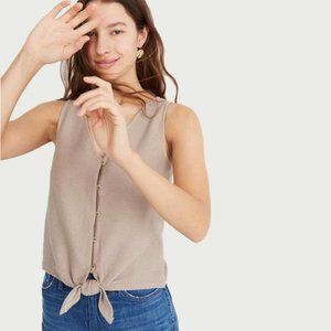 Madewell Texture & Thread Button down tank